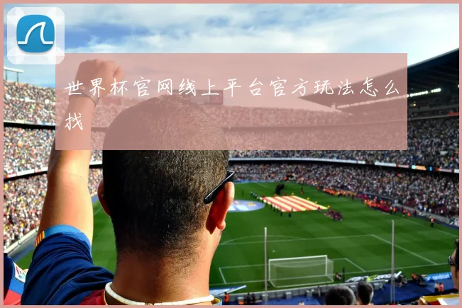 世界杯官网线上平台官方玩法怎么找