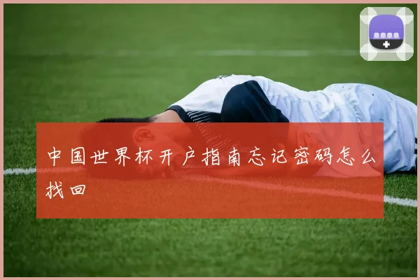 中国世界杯开户指南忘记密码怎么找回